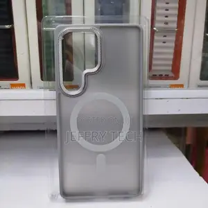 Grey Matte Finish Stylish for Magsafe for Samsung Galaxy S24 Ultra