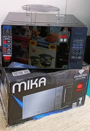 Hot Deal *Mika Microwave Oven Grill 20ltr With 1000w Grill Silver