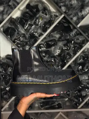 Dr. Martens 2976 Quad Platform Chelsea Boots Size 38-45