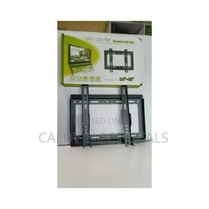 Modern 14"-43"Black Fixed Tv Wall Mount Bracket