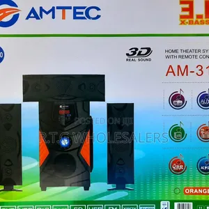 Amtec 3.1 Channel Home Audio System