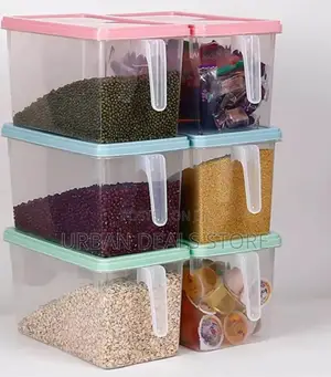Multipurpose Cereal Holders/ Fridge Storage Containers 5 Litres!!