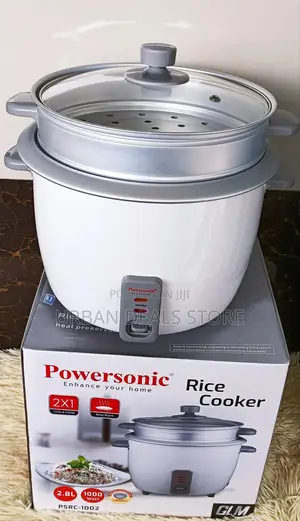 2.8 Litres Powersonic Ricecooker -1000 Watts