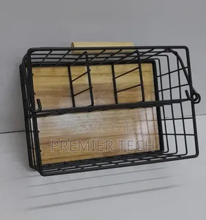 4 in 1 Cutlery Holder With Handle With Bamboo Base