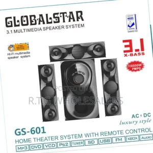 Gs 608 3.1 Home Theater Speaker System Subwoofer Audio