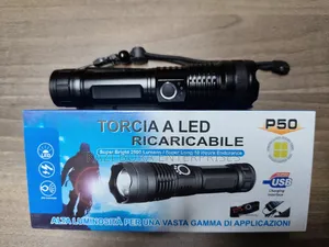 Portable Led Rechargeable Torch