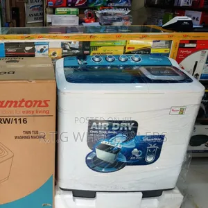Ramtons Twin Tub Washer 10 Kg – Air Dryer Powerful Wash
