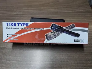 Multifunction Led Rechargeable Torch With Shock