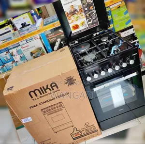 , Mika 58 by 58, Standing Cooker With Electric Oven, Share No