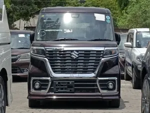Suzuki Spacia 660 Hybrid T FWD 2019 Brown