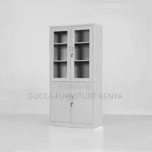Glass Door's Steel Office Filling Cabinet