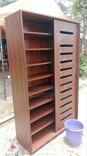 Modern Shoerack With Dressing Mirror