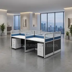 4-way Office Modular Office Workstation