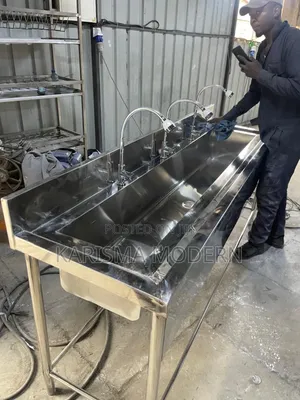 Scrub Sinks Stainless Steel