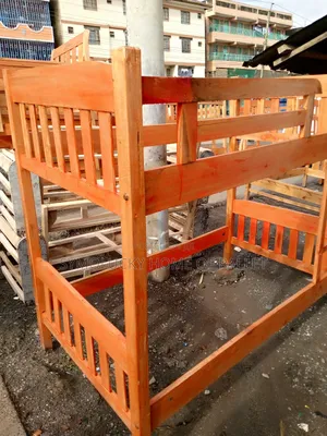 3.5*6 by 3.5*6 Framed Double Decker Bed