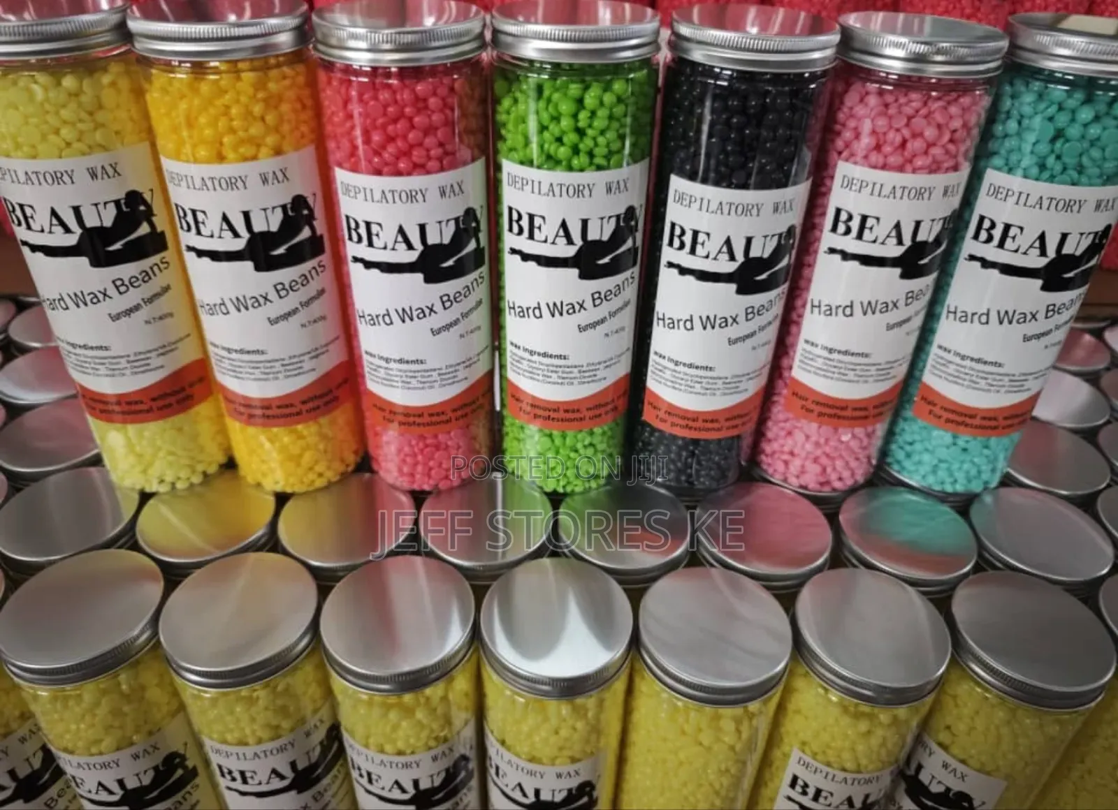 Bottled Hard Wax Beans