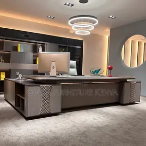 2.4m Executive Boss Manager L-shaped Desk