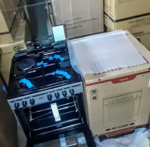 60*60 Von Standing Gas Cooker With Electric Oven/ Hotplate - 3+1