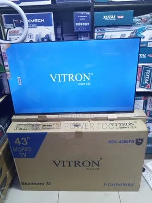 Frameless 43-Inch Vitron Smart Tv