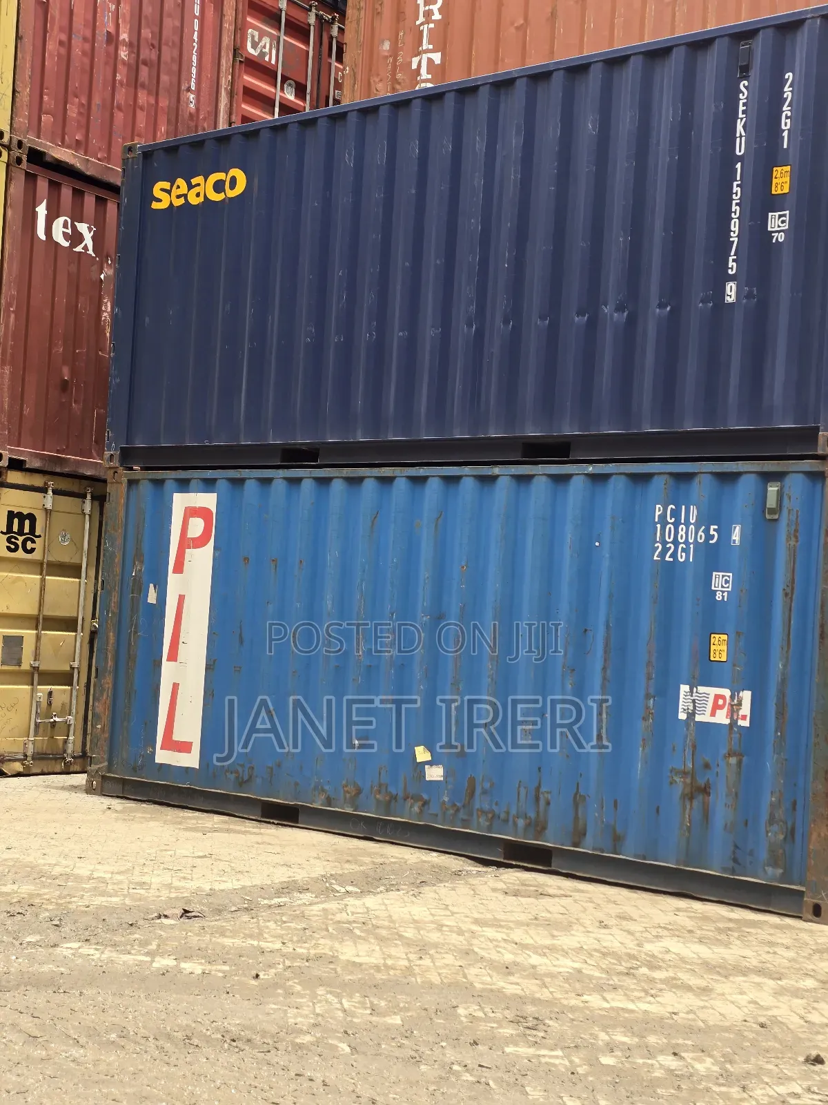 Empty Shipping Containers