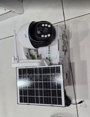 Solar Powered Ptz Solar Camera V380 Outdoor-4g With Simcard Enabled