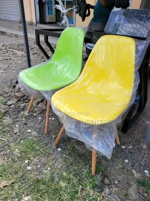 Yellow/Green Eames Chairs