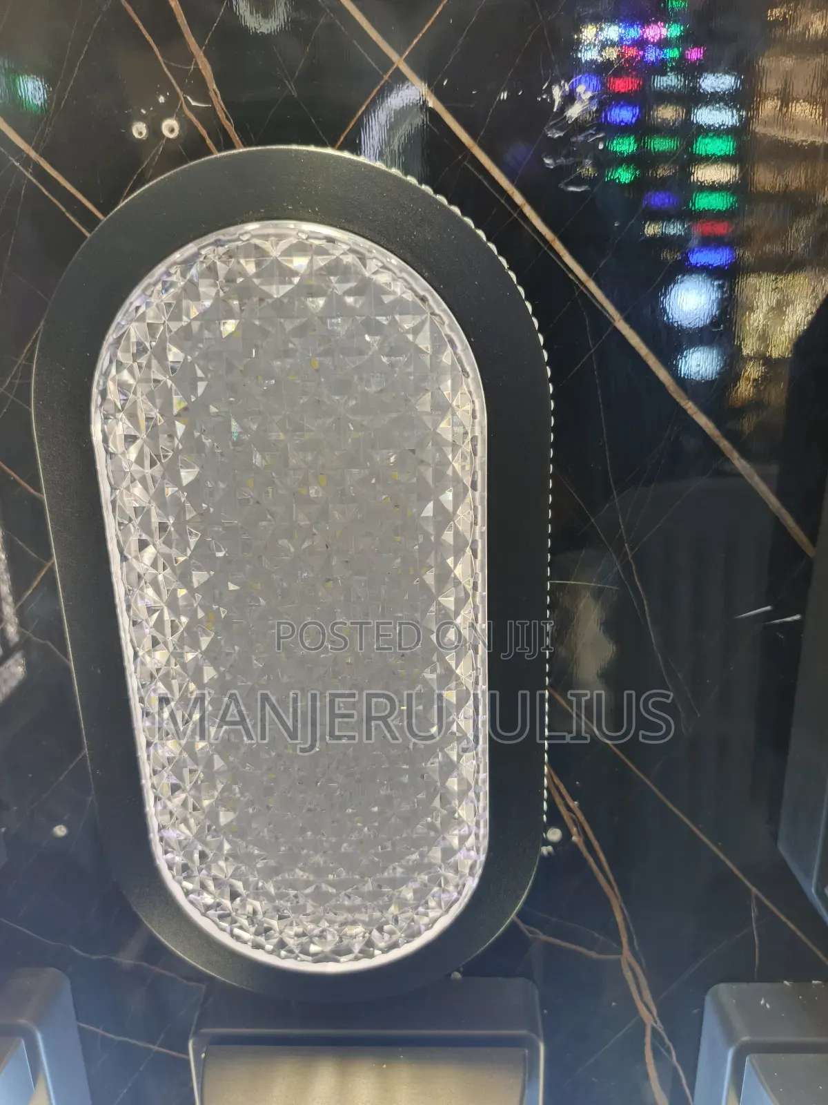 Crystal Oval Wall Light