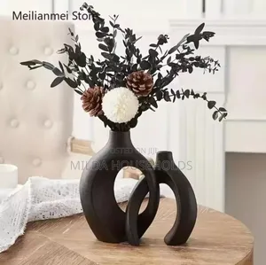 *2 in 1 Decorative Doughnut Vase