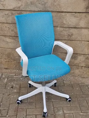Blue White Office Chair