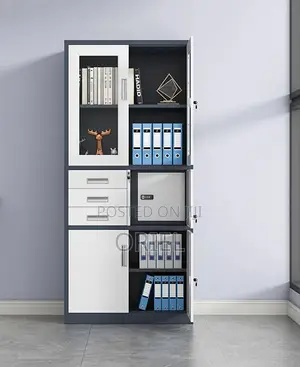 Office Cabinet :2-Door Office Filling Cabinet With Inbuilt Secure Safe
