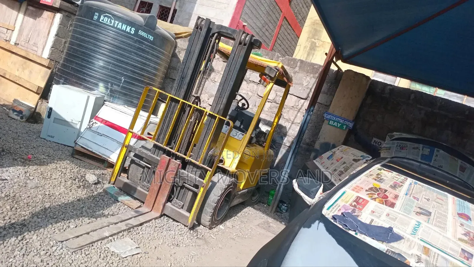 Forklift Available for Lifting Services