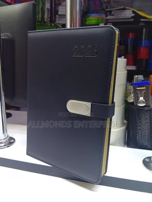 A5 Size 2026 Diary- Soft Leather Cover.