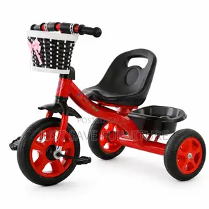 Kids Tricycle With Basket – Strong Comfortable Children Bike