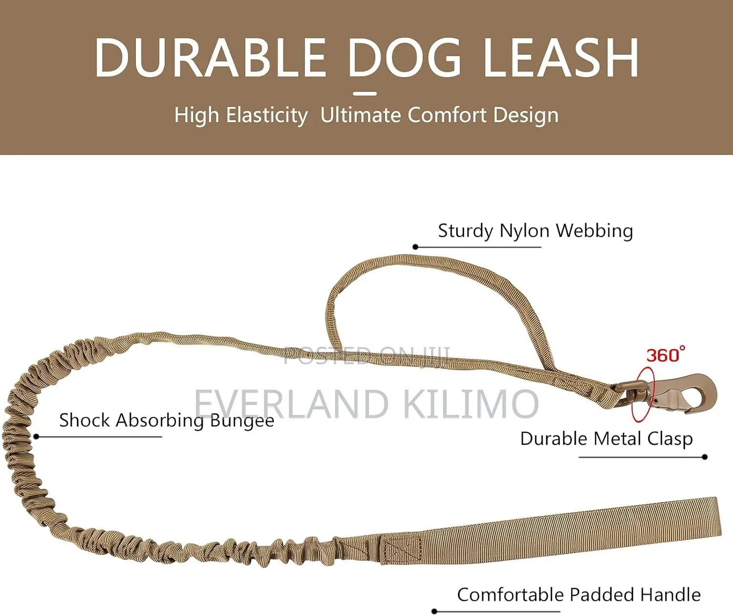 Outdoor Tactical Dog Leash