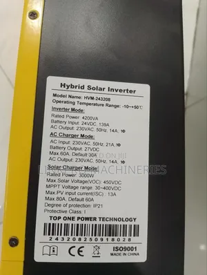 4.2 Kva Gae Hybrid Inverter 24 Volts