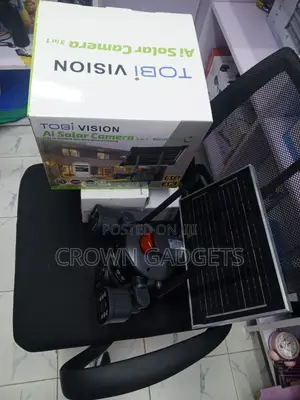 Tobi Vision Solar Powered Ai Security Camera PTZ 