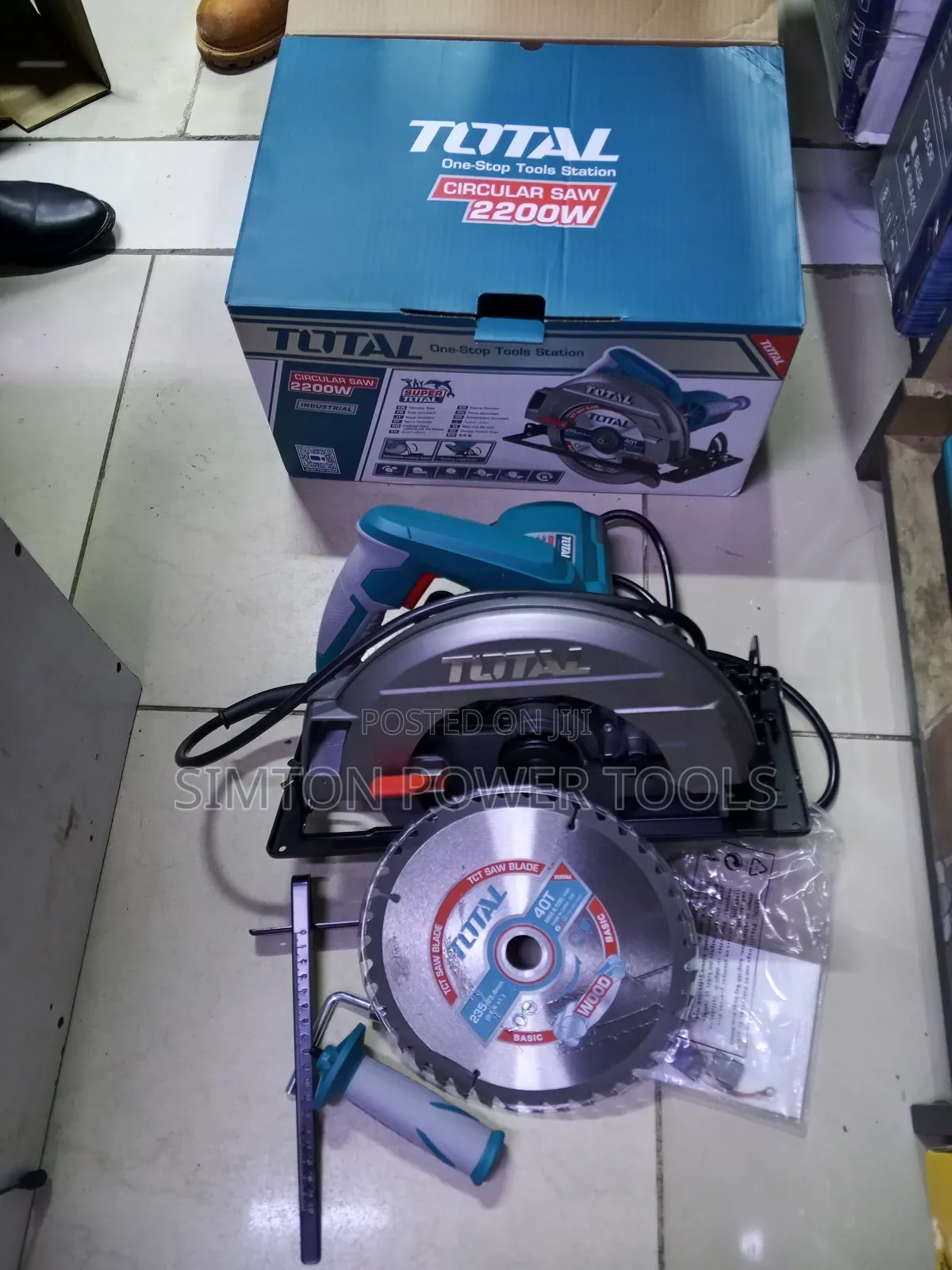 2200w Total Electric Circular Saw