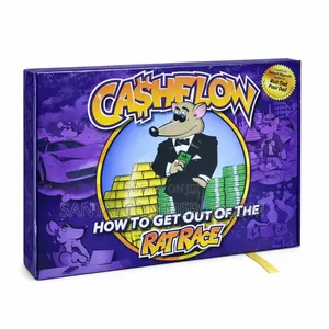 Cashflow Financial Freedom Board Game Escape the Rat Race Edition