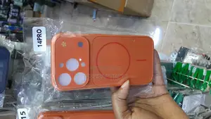 Aeetz Converter Case for iPhone 14 Pro Compatible With Magsafe -Orange