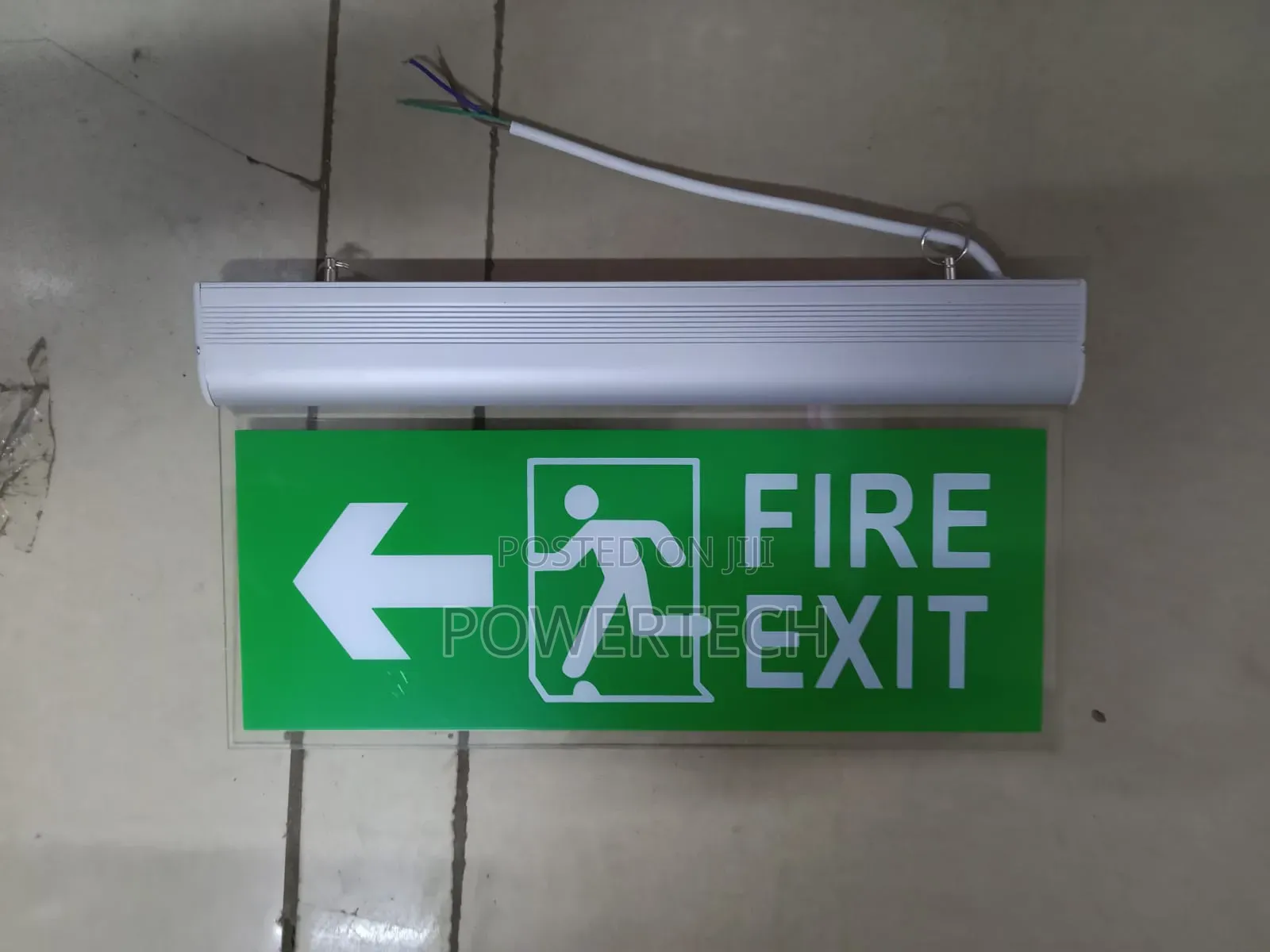 Fire Exit Sign With Led