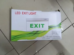 Fire Exit Sign With Led
