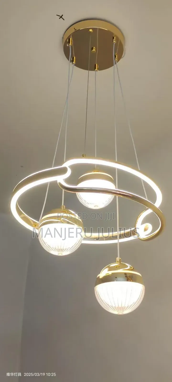 Flux Trio Led Chandelier