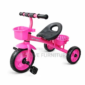 Kids Tricycle With Basket – Strong, Safe Fun Ride
