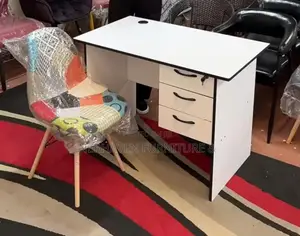 Study Office Desk and Patch Work Eames Chair