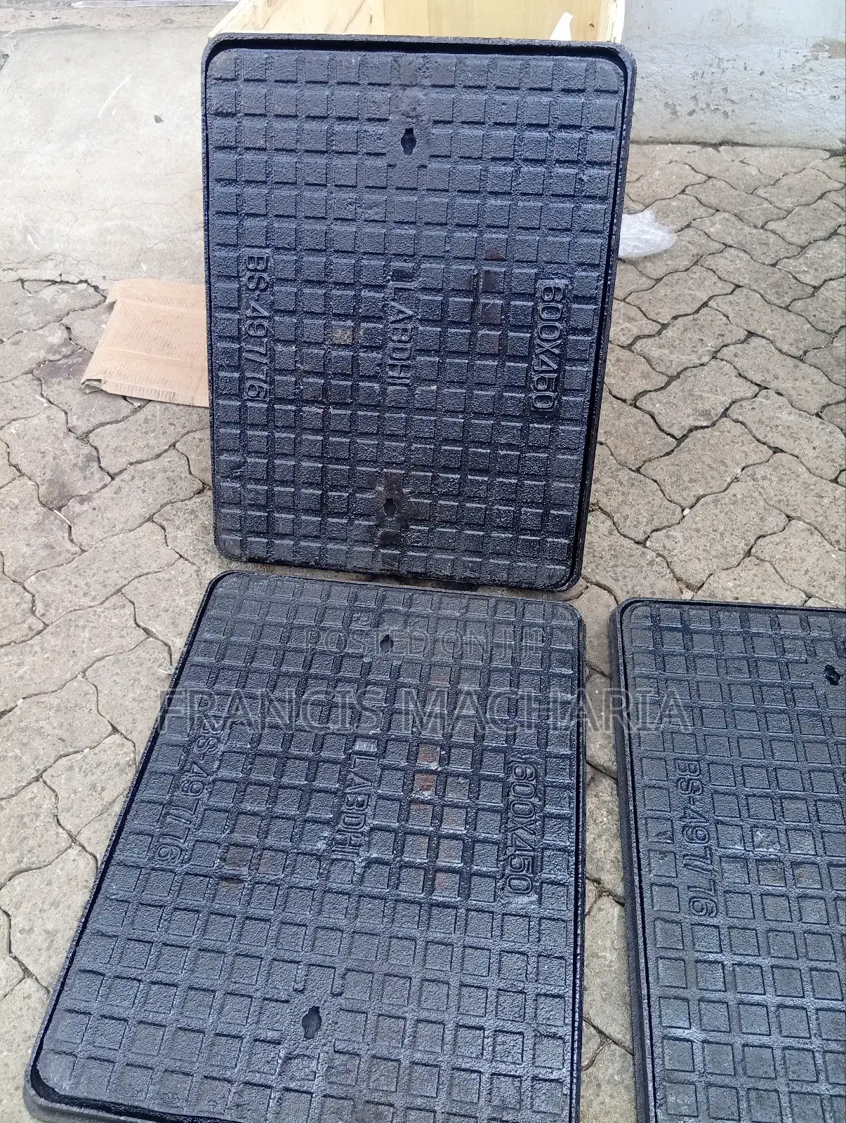 Cast Iron Lid Manhole Covers New