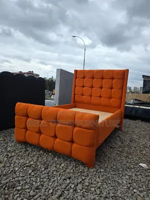 4 by 6 Classy Bed(Orange)