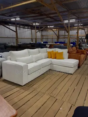 Functional Plush 6 Seater L Seat