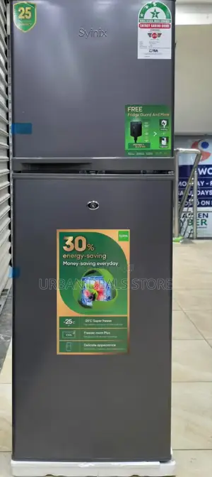 Syinix 137litres Double Door 3 Star Fridge