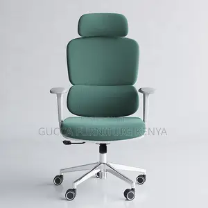 Green Orthopedic High-back Office Chair