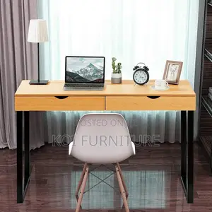 Office Desk; Home Office Generic Office Desk With Drawers